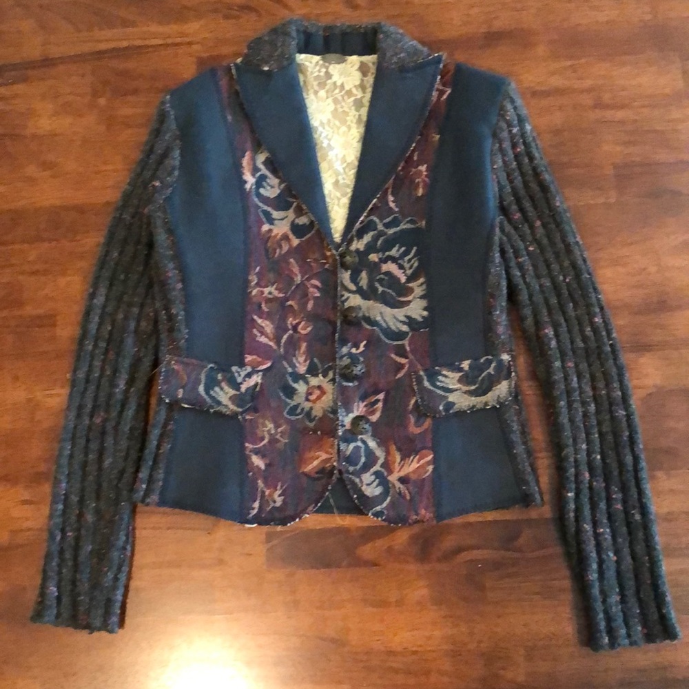 One Girl Who warm blazer